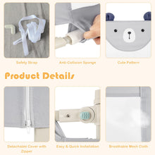 Load image into Gallery viewer, 142/175CM Toddler Infant Security Guardrail with Double Lock
