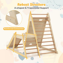 Load image into Gallery viewer, 3-In-1 Jungle Gym with Extended Slide and Rock Climbing
