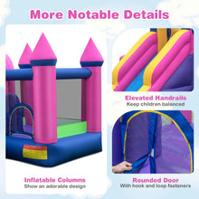 Load image into Gallery viewer, Inflatable Bouncy Castle, Kids Bounce House with 680W Blower
