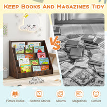 Load image into Gallery viewer, 5-Tier Children Bookshelf with Deep Compartments
