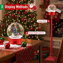 Load image into Gallery viewer, Christmas Street Lamp, 5FT Red Musical Festive Lamp Post
