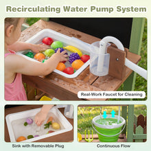Load image into Gallery viewer, Fir Wood Barnyard Pretend Toy with Raised Planter Box
