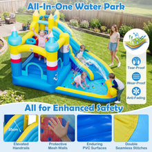 Load image into Gallery viewer, Inflatable Water Park, Kids Bouncy Castle with Slide

