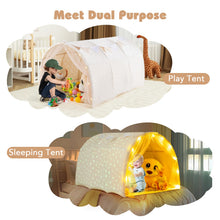 Load image into Gallery viewer, Magical Twin Bunk Bed Privacy Space with Glow in the Dark Stars
