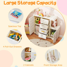 Load image into Gallery viewer, Kids Toy Storage Organizer with 4 Pull-out Drawers
