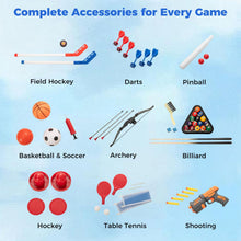 Load image into Gallery viewer, 10 in 1 Multi Game Table for Kids Adults Party Gatherings
