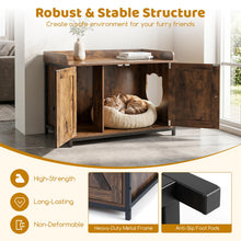 Load image into Gallery viewer, Cat Litter Box Enclosure, Kitty Hidden Washroom Toilet
