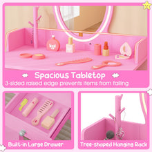 Load image into Gallery viewer, Kids Vanity Table and Chair Set
