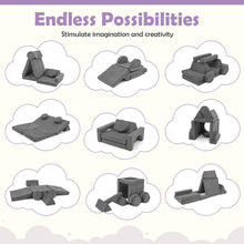Load image into Gallery viewer, 14 PCS Modular Kids Play Couch Child Sectional Sofa Building Blocks Playset
