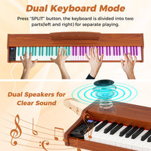 Load image into Gallery viewer, 88-Key Keyboard Piano Set Full Size Semi-weighted Digital Piano
