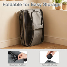 Load image into Gallery viewer, Pet Carrier with Wheels, Foldable Pet Carrier with Telescopic Handle
