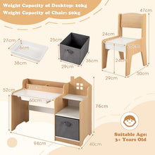 Load image into Gallery viewer, Children Writing Table with Drawer
