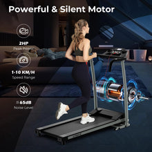 Load image into Gallery viewer, 2.0HP Easy Assembly Walking Running Machine with 12 Preset Programs
