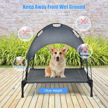 Load image into Gallery viewer, Elevated Dog Bed with Removable Canopy
