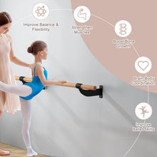 Load image into Gallery viewer, 4FT Wall-Mounted Ballet Bar
