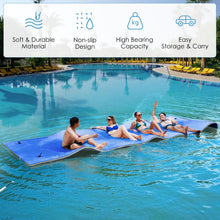 Load image into Gallery viewer, Water Lounger Swim Platform with Pillow Design

