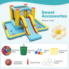 Load image into Gallery viewer, 7 in 1 Kids Bouncy Castle with Slide&amp; Climbing Wall
