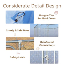 Load image into Gallery viewer, 230 x 233cm Outdoor Pet Playpen with Roof Cover
