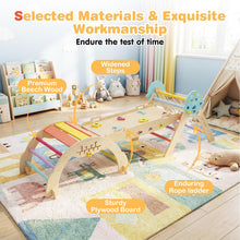 Load image into Gallery viewer, Foldable Climbing Toys with Arch and Climber for Toddlers
