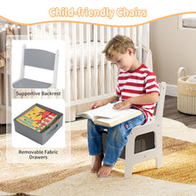 Load image into Gallery viewer, Wooden Toddler Activity Tables with Reversible Tabletop
