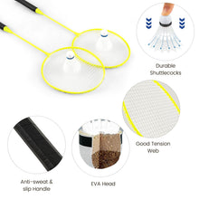 Load image into Gallery viewer, Portable Badminton Net Set
