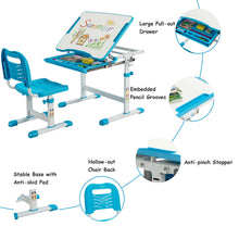 Load image into Gallery viewer, Kids Desk and Chair Set
