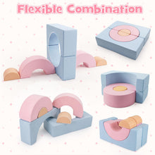 Load image into Gallery viewer, 6-Piece Soft Play Climbing Blocks, Baby Climb and Crawl Foam Play Set, Indoor Toddlers Foam
