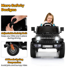 Load image into Gallery viewer, 12V Kids Ride on Car, Children Electric Off Road Truck with Remote Control
