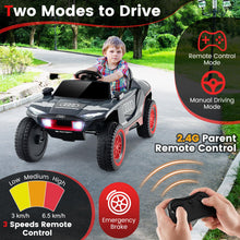 Load image into Gallery viewer, Kids Ride on Car, 12V Battery Powered Licensed Audi Toy Car with Remote Control, Music, Horn, FM, USB
