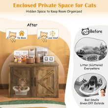 Load image into Gallery viewer, Hidden Kitty Washroom Toilet Furniture Storage Cabinet

