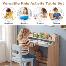 Load image into Gallery viewer, Wooden Student Study Table with 3 Drawers
