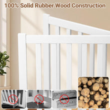 Load image into Gallery viewer, Foldable Pet Gate, Freestanding Wooden Puppy Barrier
