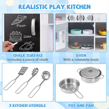 Load image into Gallery viewer, Pretend Play Kitchen for Kids with Utensils Aged 3+
