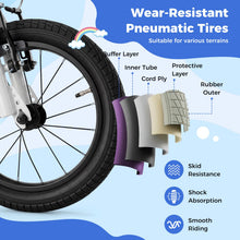 Load image into Gallery viewer, Kids Bike, Children's Training Bicycle | Toddler Bike with 2 Training Wheels, Removable Basket
