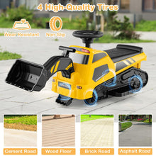 Load image into Gallery viewer, 6V Battery Powered Toy Bulldozer with Adjustable Arms

