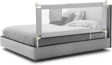 Load image into Gallery viewer, 175 cm Infant Safety Bed Guardrail with Anti-Collision Cotton and Side Pocket
