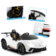 Load image into Gallery viewer, Kids Electric Ride on Car, 12V Licensed Lamborghini Battery Powered Toy Vehicle
