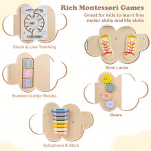 Load image into Gallery viewer, Toddler Step Stool Wooden Kids Standing Tower with Safety Rails
