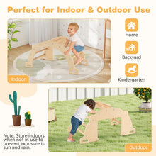 Load image into Gallery viewer, Kids Climbing Arch Sensory Table with Removable Collapsible Storage Bin and Rocker Board
