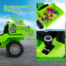 Load image into Gallery viewer, 12V Kids Ride On Car, Children Electric Construction Vehicle with Remote Control
