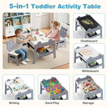 Load image into Gallery viewer, Kids Table and Chairs, Multifunctional Activity Desk (70 x 60.5 x 50 cm)
