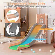 Load image into Gallery viewer, All in 1 Toddler Slide Playset Freestanding Kids Slide with Tunnel
