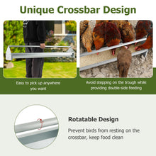 Load image into Gallery viewer, 115cm Long Heavy-Duty Large Capacity Chicken Feeder
