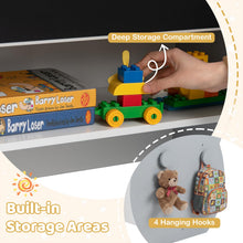 Load image into Gallery viewer, Toddler Table and Chair Set, 3 in 1 Activity Table with Reversible Whiteboard &amp; Chalkboard
