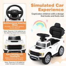 Load image into Gallery viewer, 3 in 1 Ride on Push Car, Licensed Ford Stroller Sliding Walking Car with Horn

