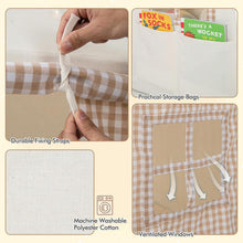 Load image into Gallery viewer, Kids Tent, Large Play Tent with Padded Mat, Star Lights, Flags, Windows &amp; Storage Pockets
