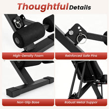 Load image into Gallery viewer, Adjustable Foldable Dumbbell Bench, Heavy-Duty Iron Frame Strength Training Bench
