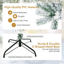 Load image into Gallery viewer, 7.5FT Snow Flocked Artificial Christmas Tree with 600/1010 Tips
