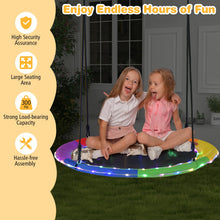 Load image into Gallery viewer, 100cm Round Tree Swings with LED Lights
