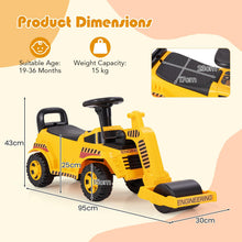 Load image into Gallery viewer, Toddlers Ride on Car, Push Along Car with Adjustable Roller
